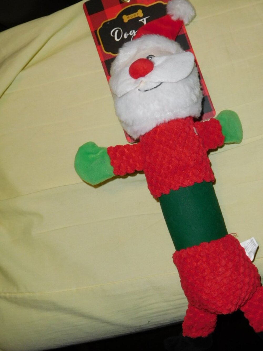 NWT Woof Dog Toy Santa